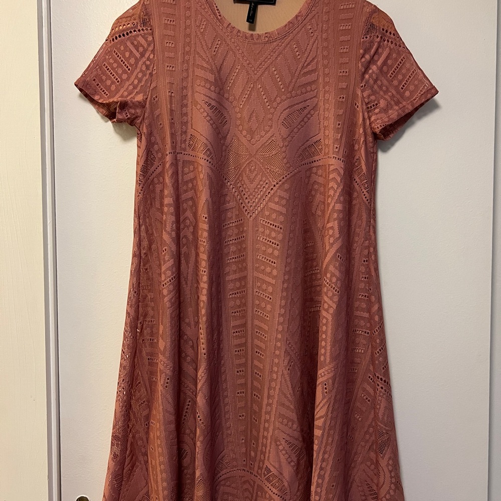 Elegant Lace A-Line Dress